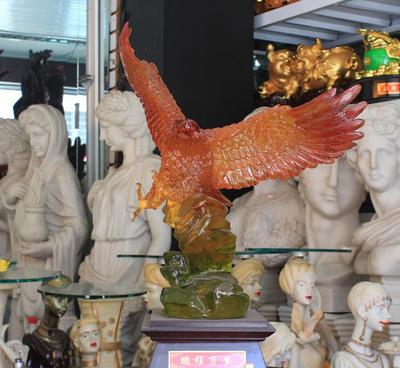 鵬程萬(wàn)里，雄鷹展翅——老鷹工藝品創(chuàng)意擺件 大氣寓意，匠心之禮
